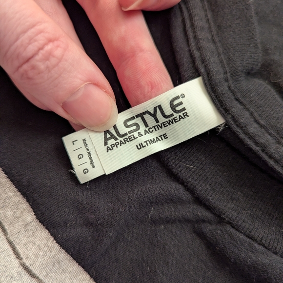 Alstyle Black Godzilla Graphic Tee - Picture 3 of 3